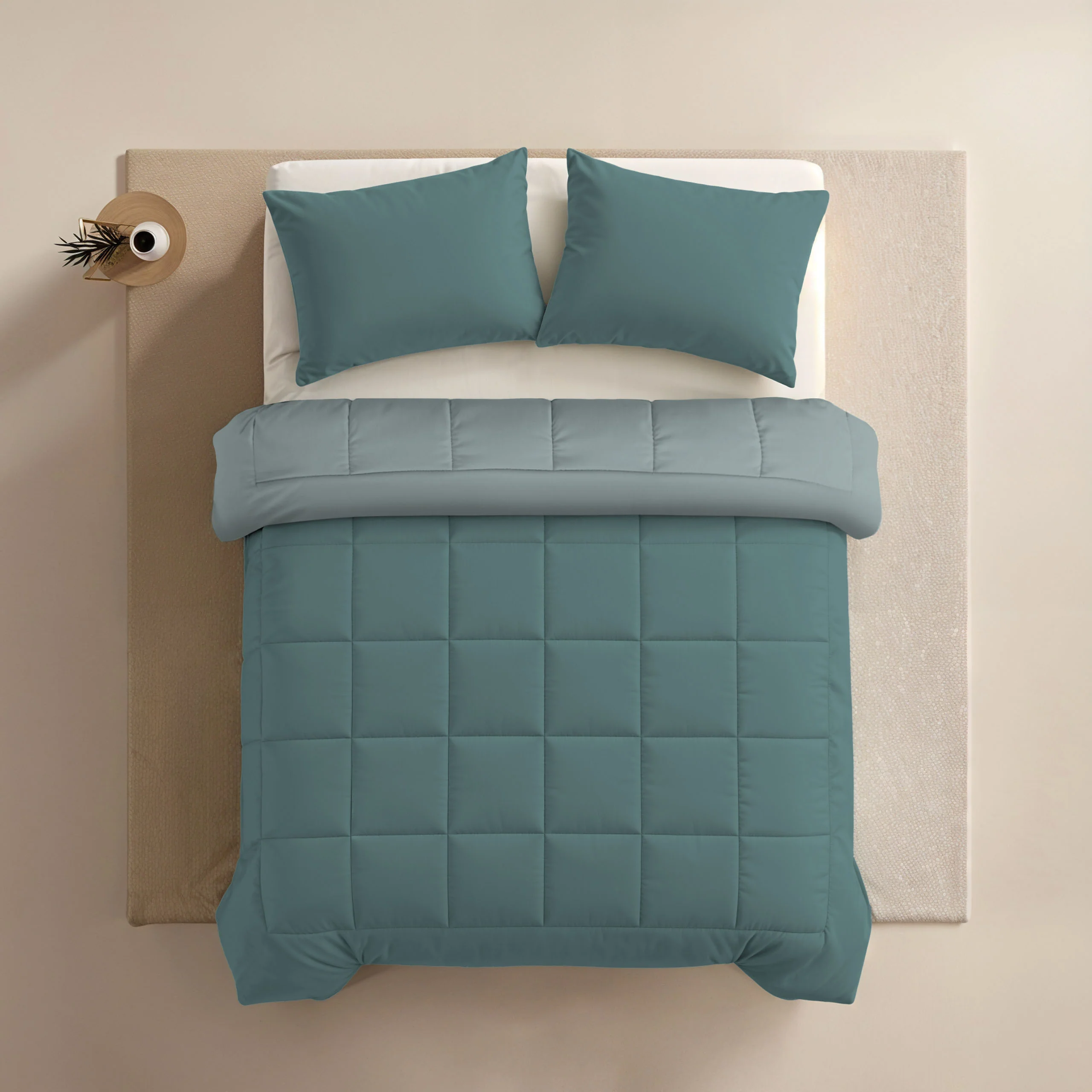 Zelesta Comfort Duo Taies d'Oreiller - Set de 2 - Minéral - Image 3