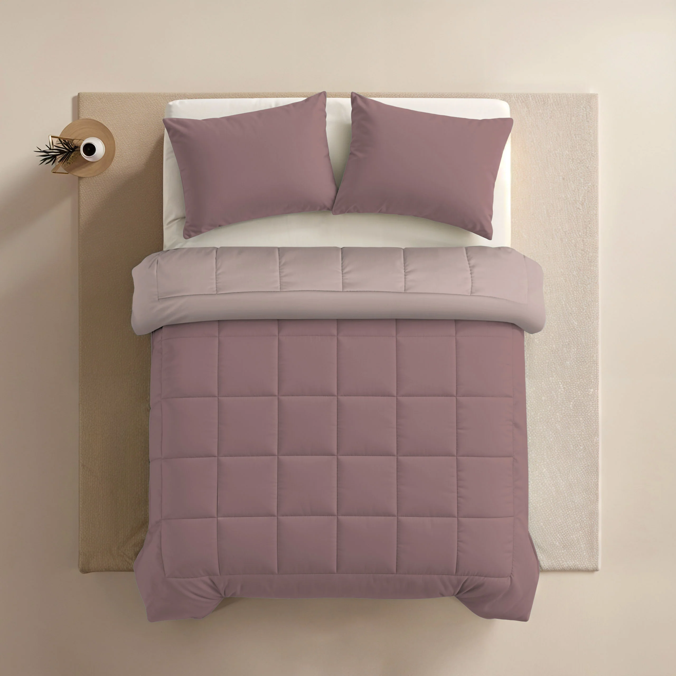 Zelesta Comfort Duo Taies d'Oreiller - Set de 2 - Rose Poudré - Image 3