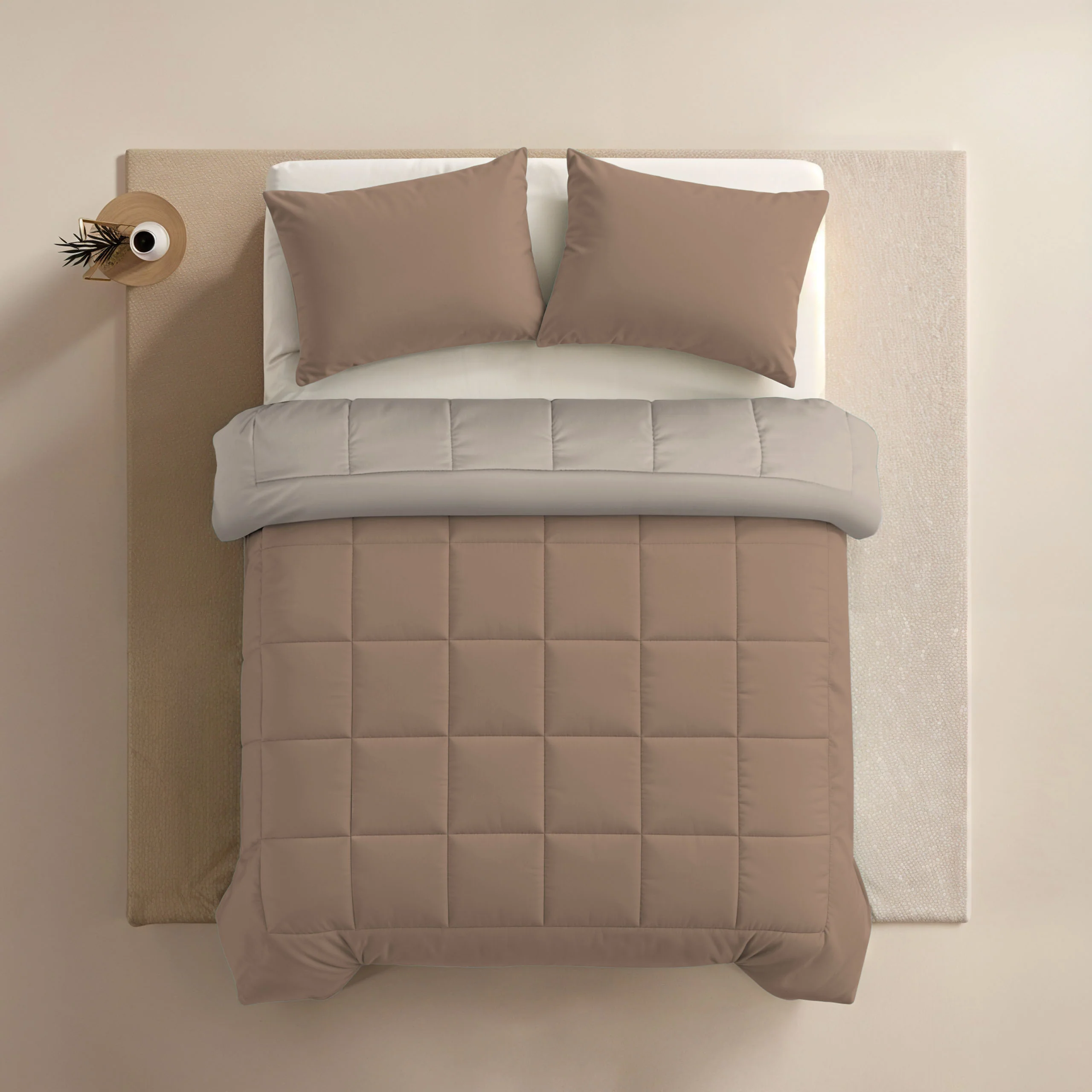 Zelesta Comfort Duo Taies d'Oreiller - Set de 2 - Terra - Image 3