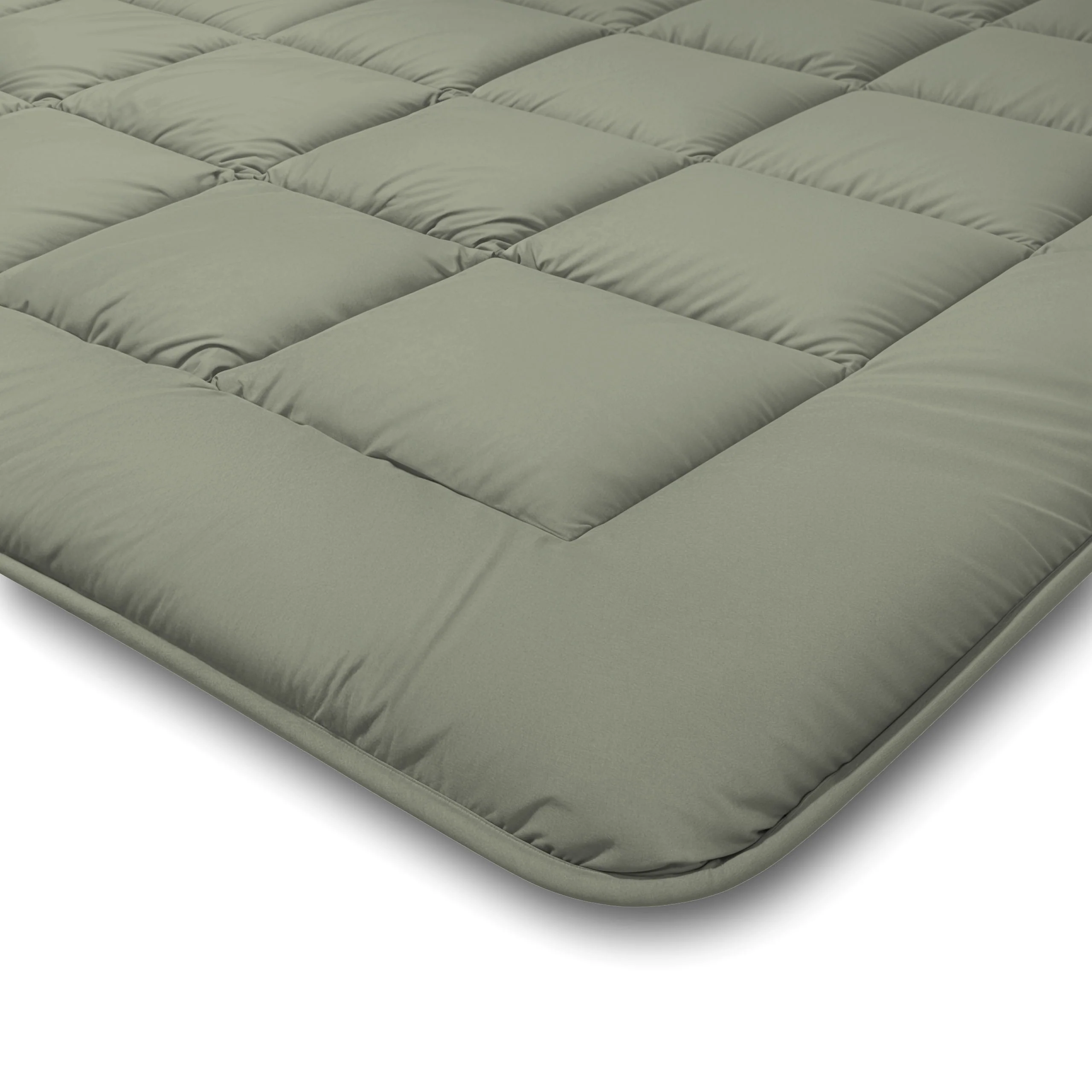 Zelesta Comfort Duo Couette - Vert Olive & Crème - Image 6