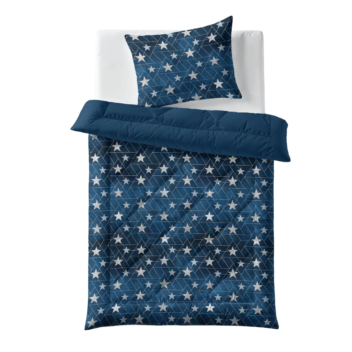 Zelesta Comfort Kids Couette - Étoiles d'Argent - Image 3