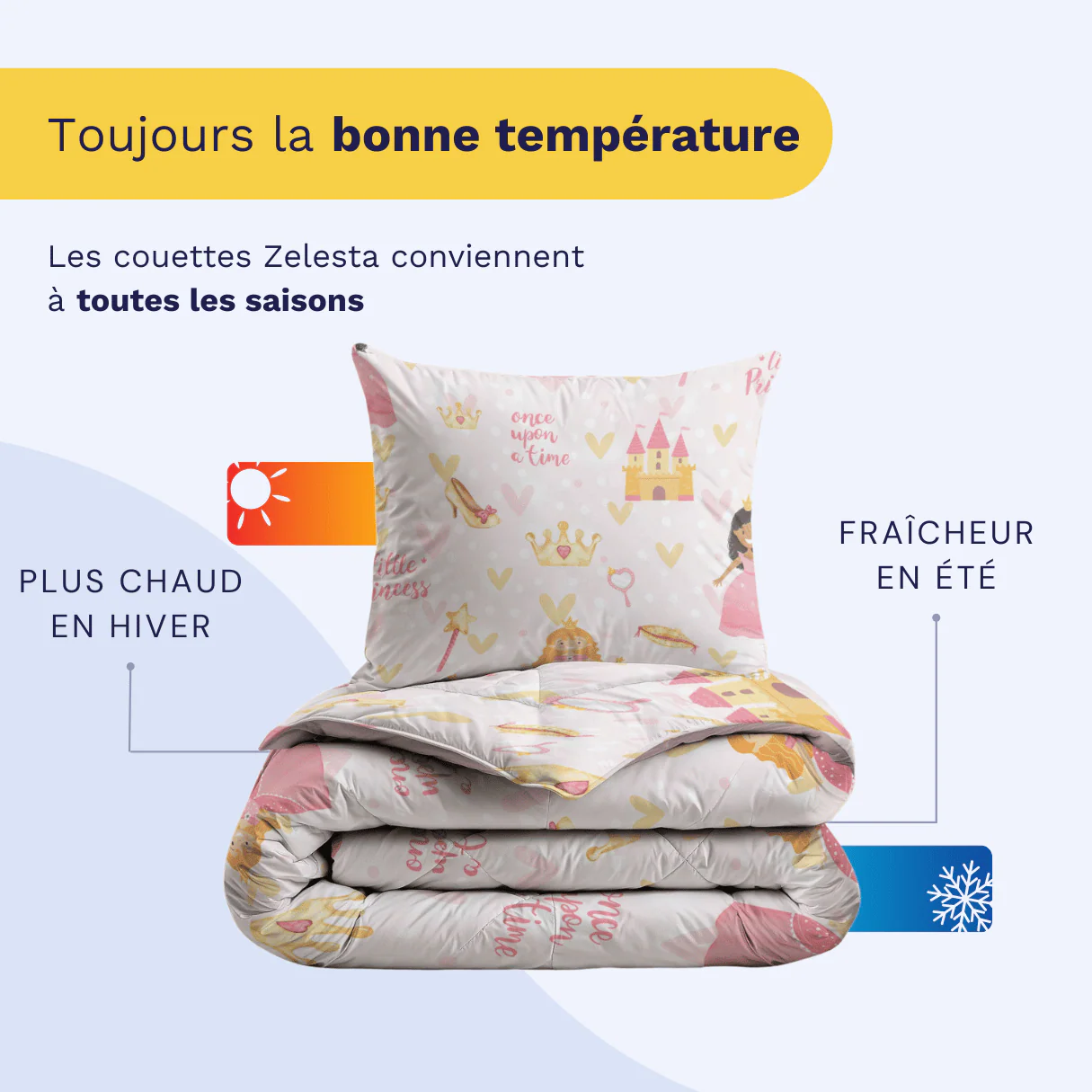 Zelesta Comfort Kids Couette - Princesse - Image 4