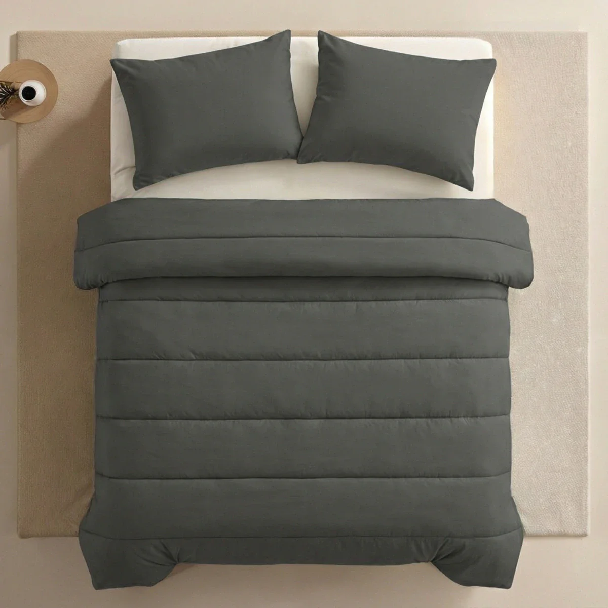 Zelesta Comfort Unie Couette - Anthracite - Image 4