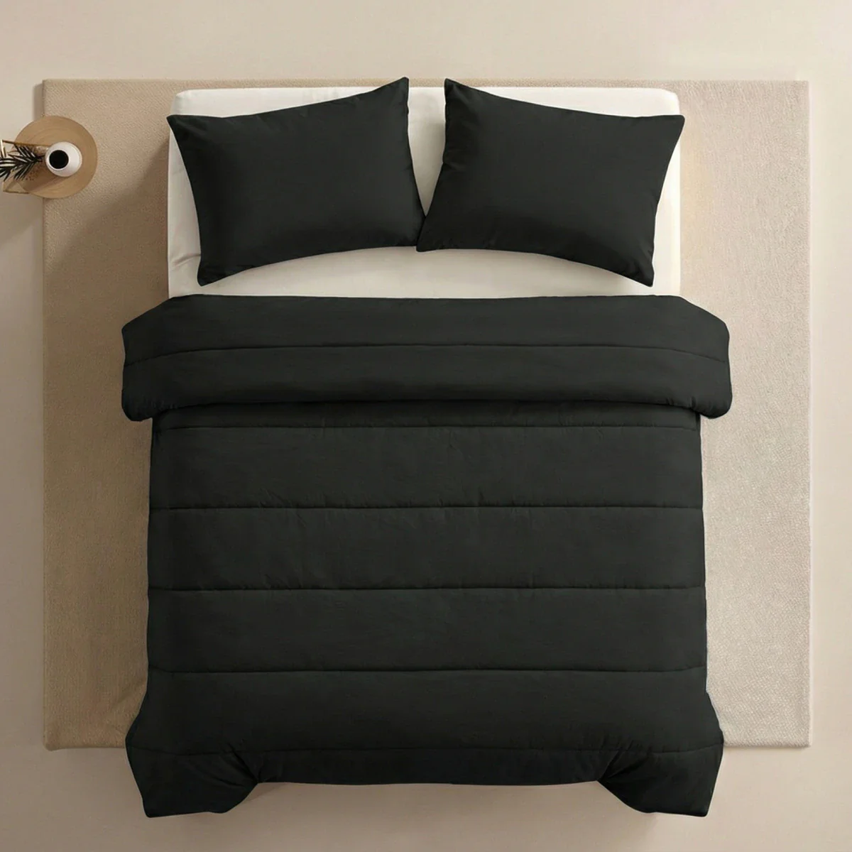 Zelesta Comfort Unie Couette - Noir - Image 4