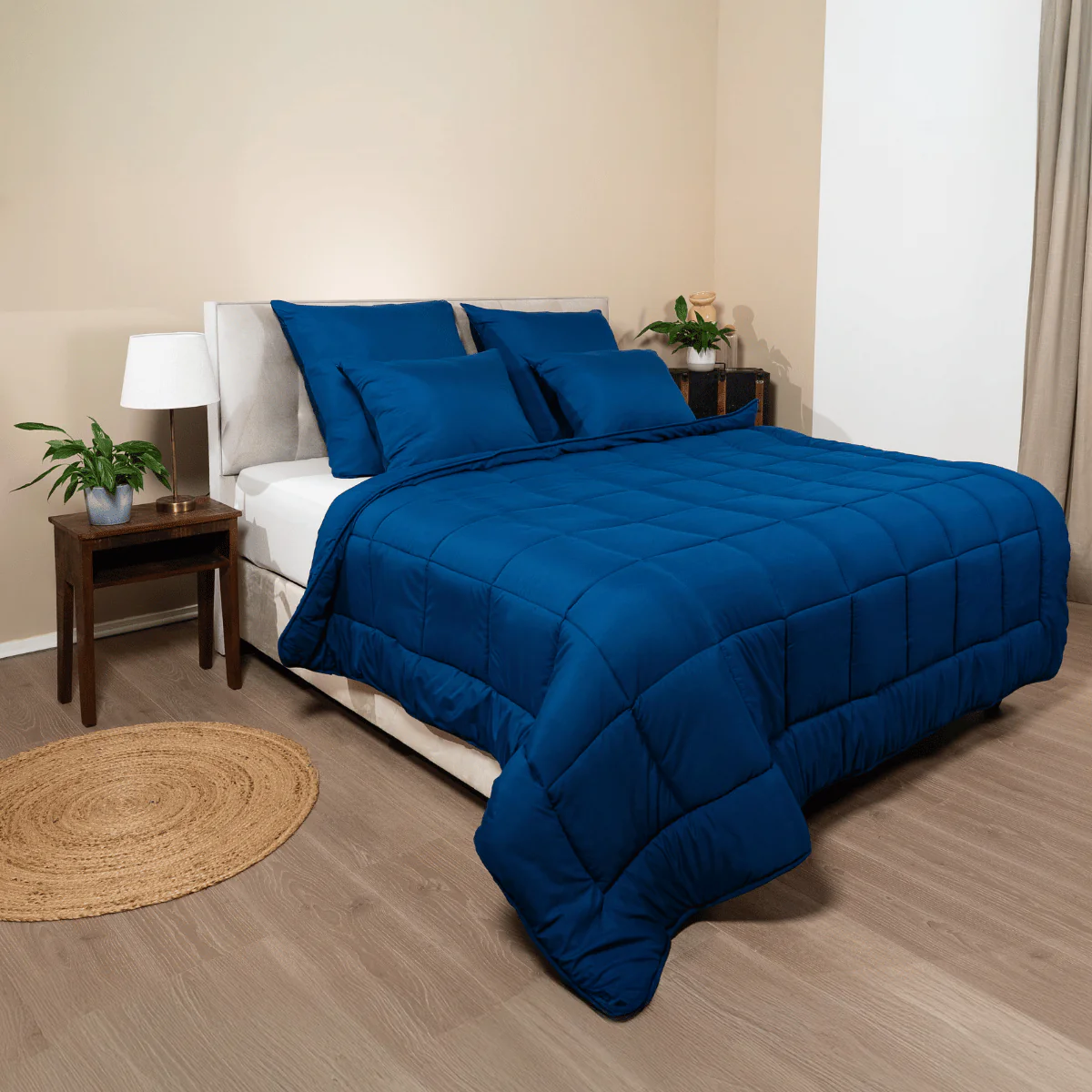 Zelesta Comfort Unie Couette - Marine - Image 3