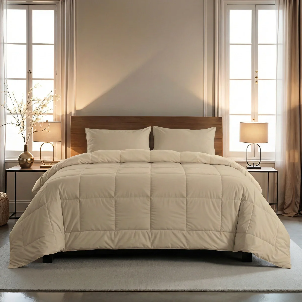 Zelesta Wonderbed 4 Saisons Double - Sable Chaud - Image 2