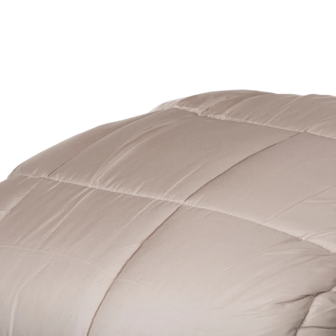 Zelesta Comfort Unie Couette - Taupe - Image 8