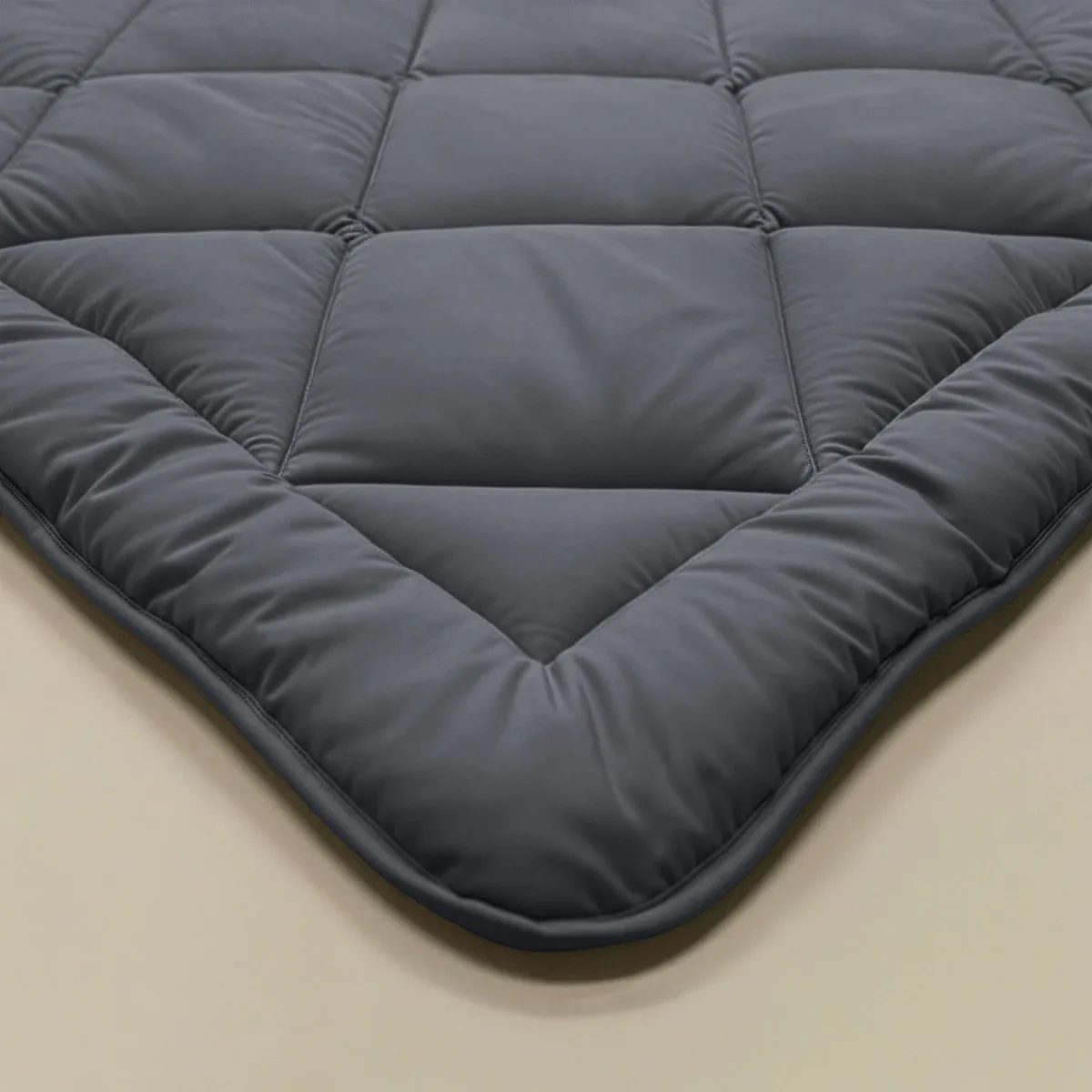 Zelesta Comfort Unie Diamant Couette - Anthracite - Image 5
