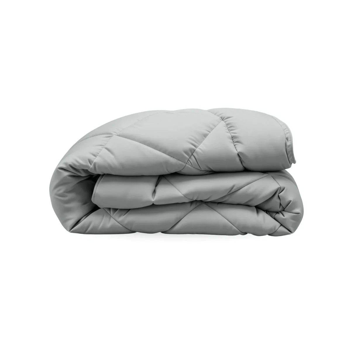 Zelesta Comfort Unie Diamant Couette - Gris-Bleu
