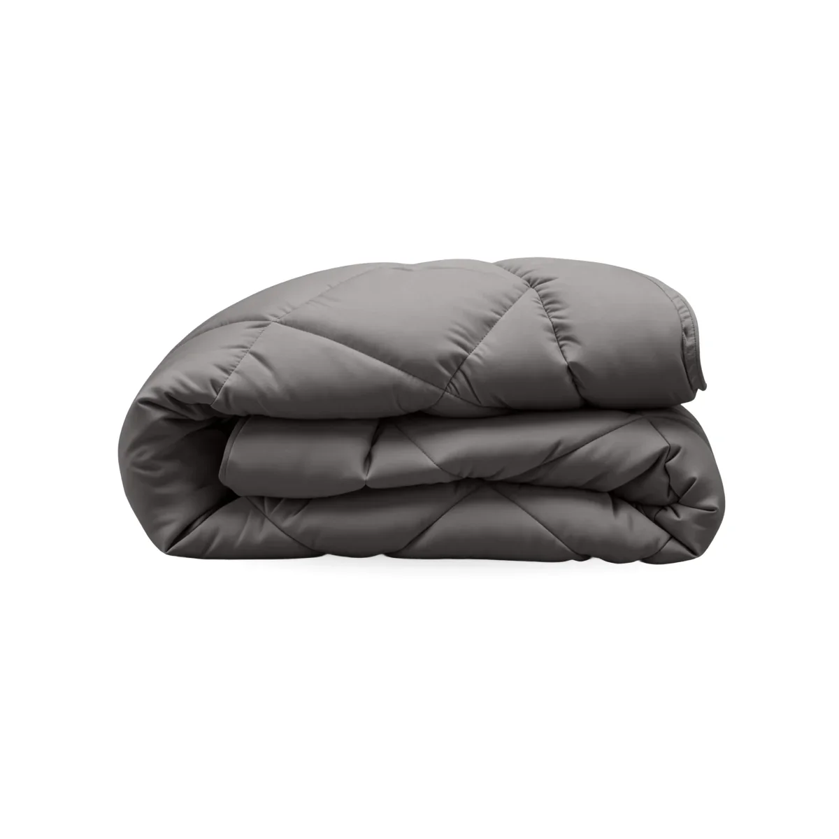 Zelesta Comfort Unie Diamant Couette - Gris-Marron