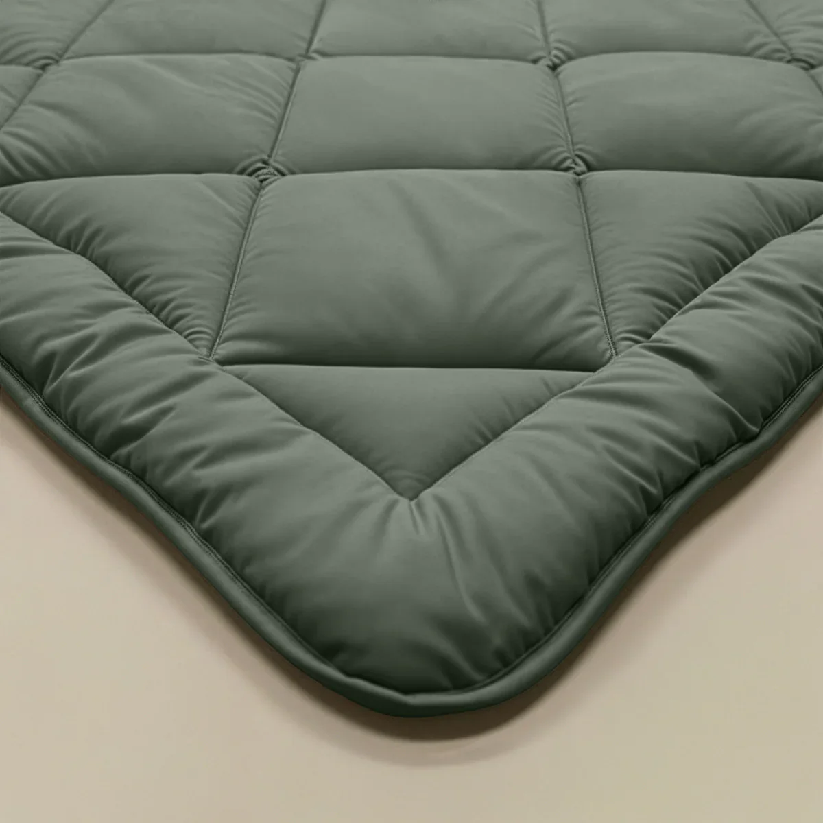 Zelesta Comfort Unie Diamant Couette - Vert - Image 5