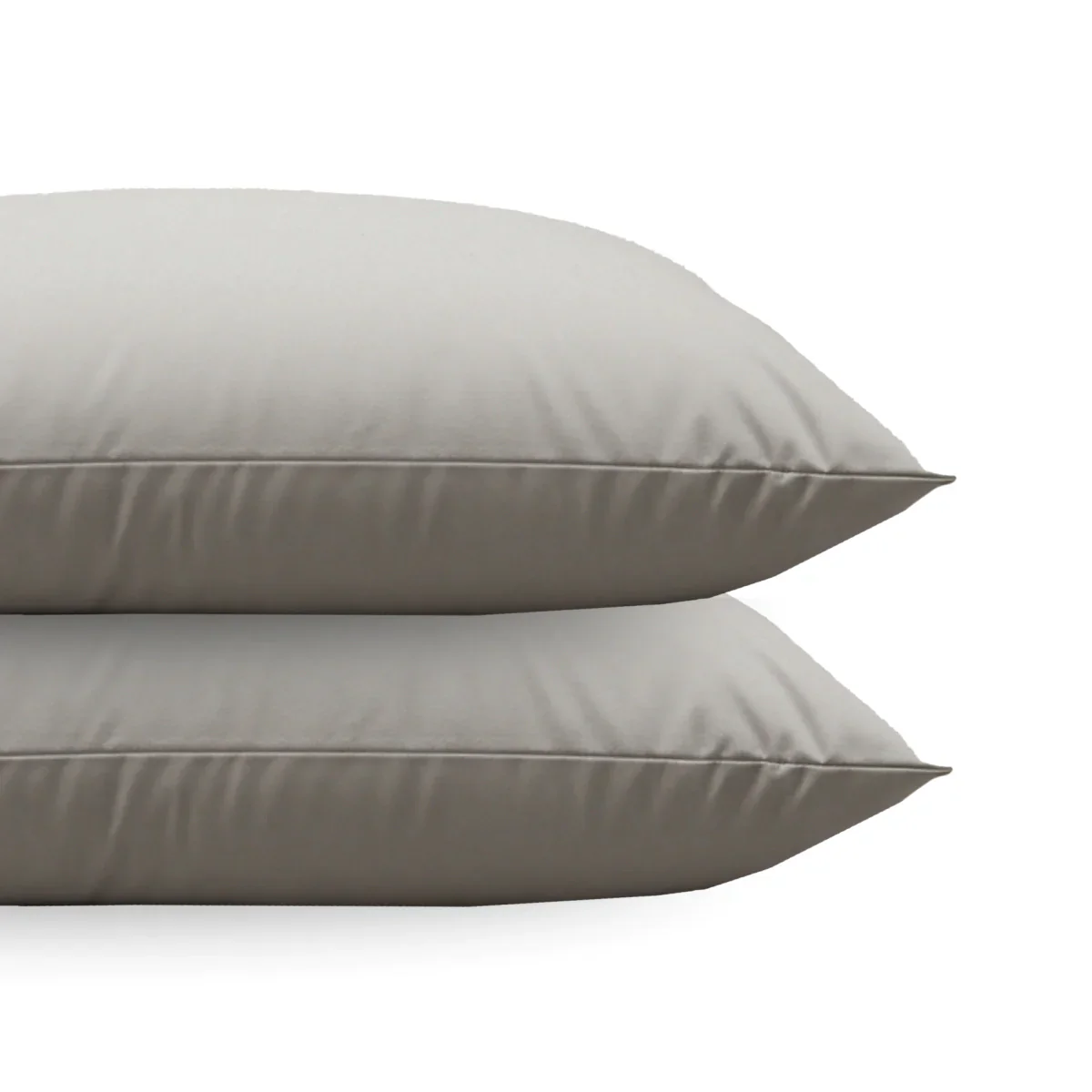 Zelesta Comfort Unie Diamant Taies d'Oreiller - Set de 2 - Beige Sable