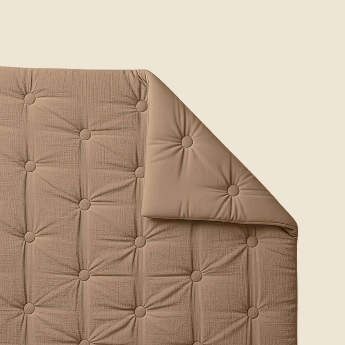 Zelesta Deluxe Couette Mousseline de Coton - Marron - Image 6