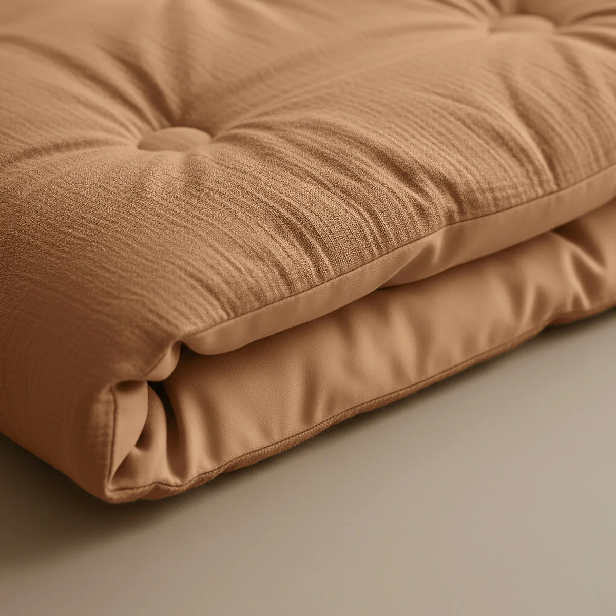 Zelesta Deluxe Couette Mousseline de Coton - Terracotta - Image 8