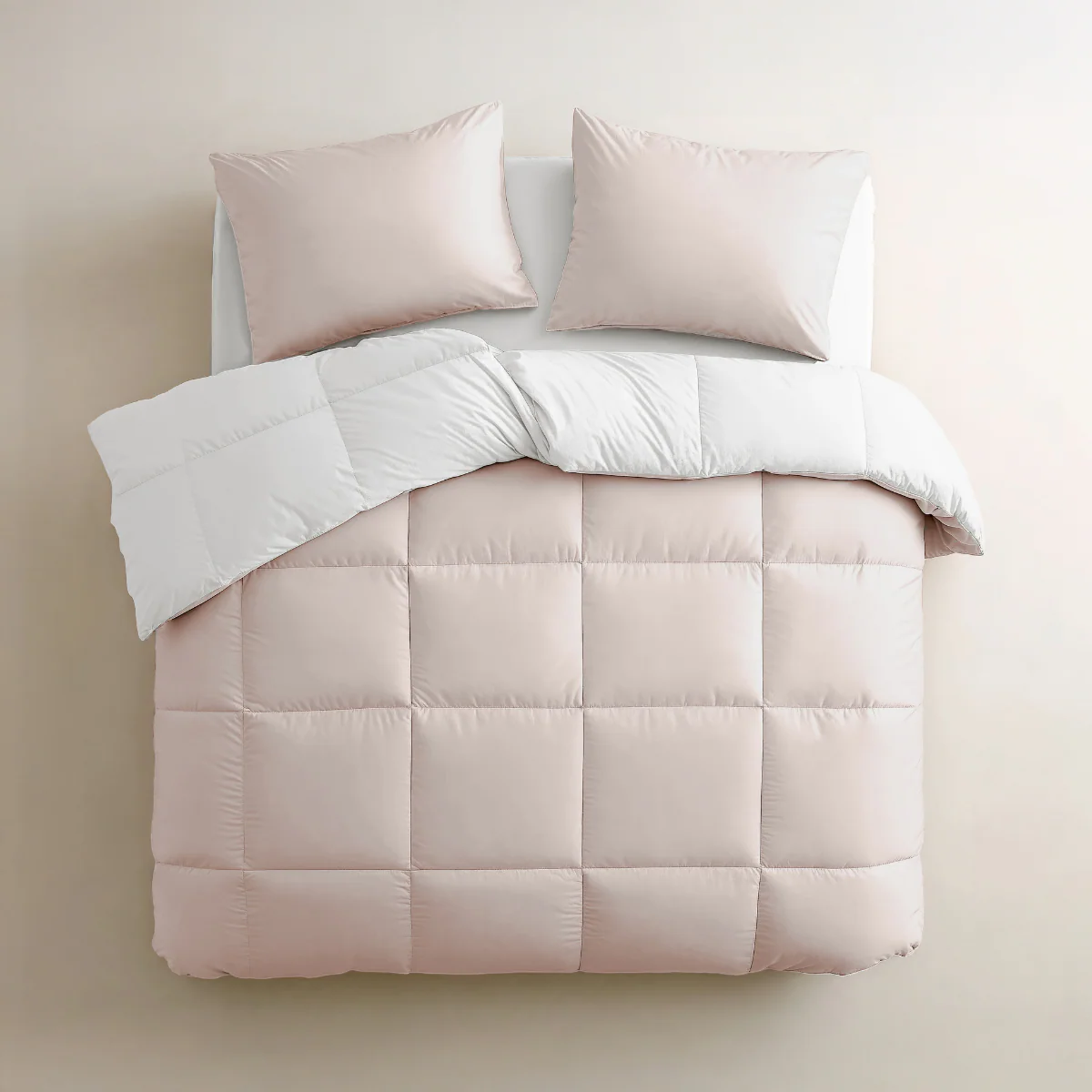 Zelesta Deluxe Duo Couette Été Coton Percale - Soie & Crème de Noix de Coco - Image 3