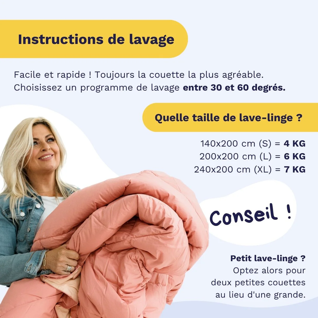 Zelesta Deluxe Duo Couette Été Coton Percale - Soie & Crème de Noix de Coco - Image 6