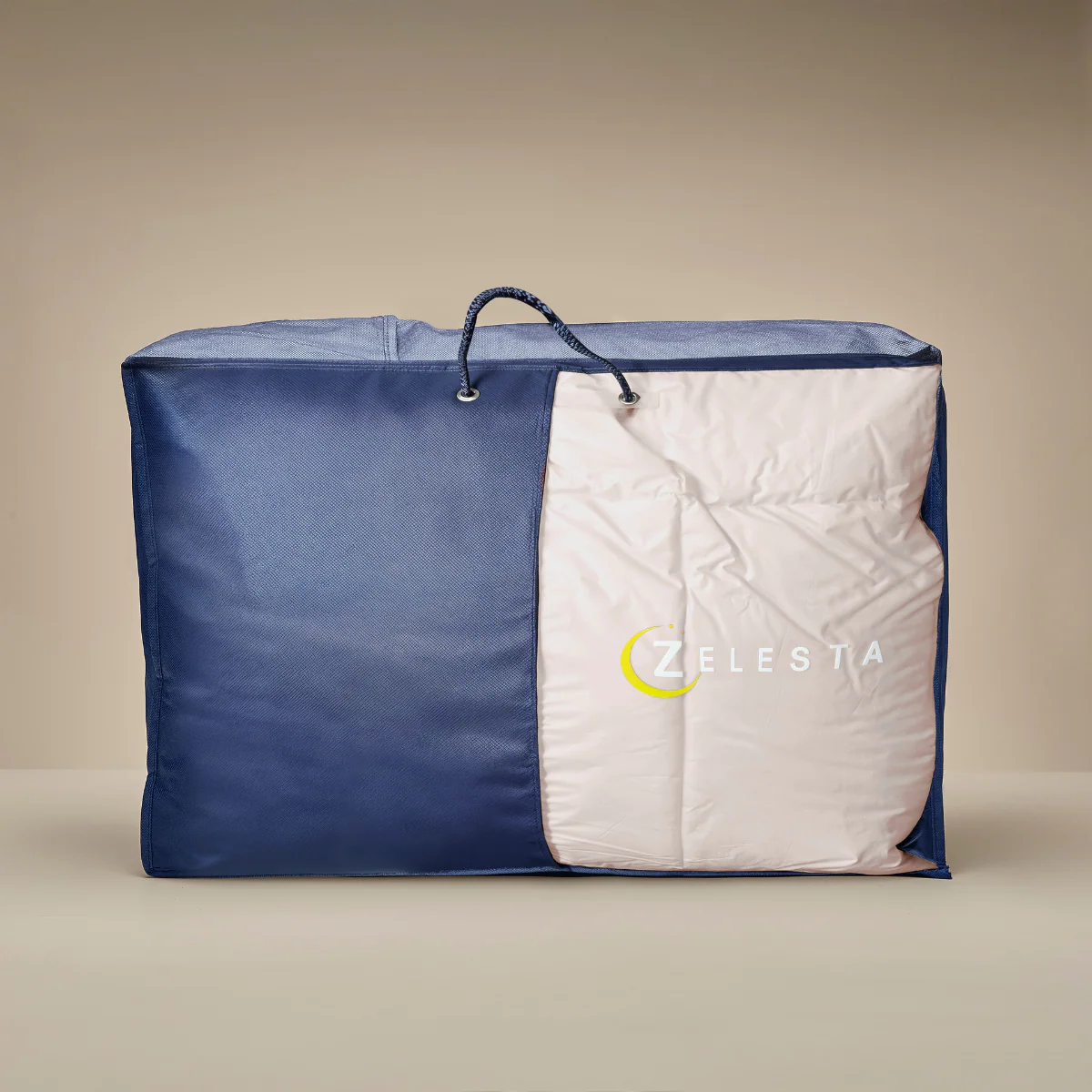 Zelesta Deluxe Duo Couette Été Coton Percale - Soie & Crème de Noix de Coco - Image 9