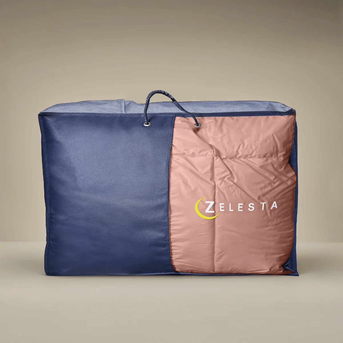 Zelesta Deluxe Duo Couette Coton Percale - Saumon & Pêche - Image 8