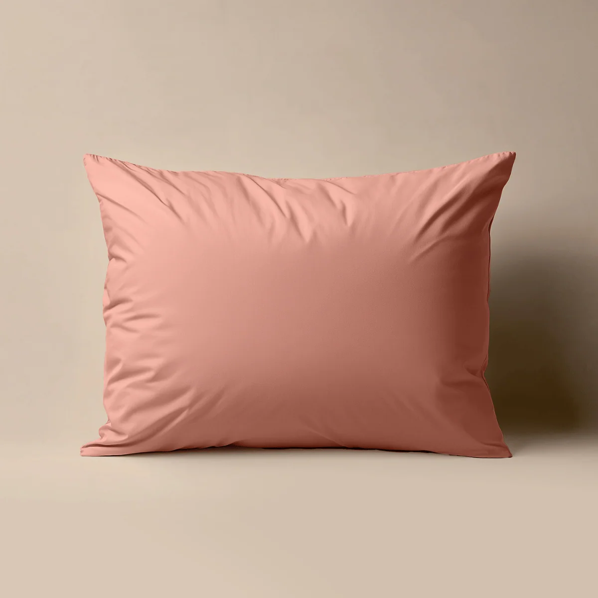 Zelesta Deluxe Duo Taies d'Oreiller Coton Percale - Set de 2 - Saumon & Pêche - Image 2