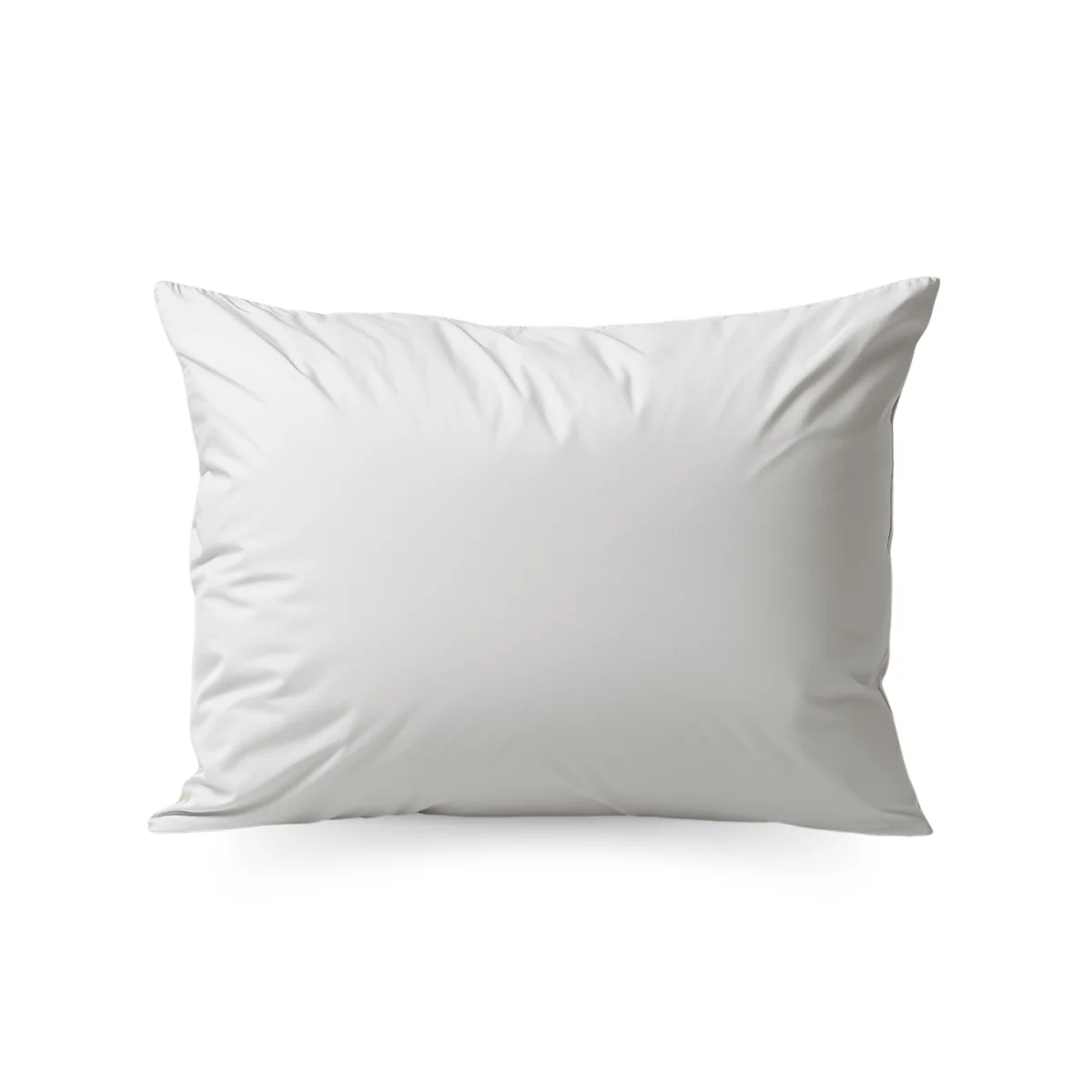 Zelesta Deluxe Duo Taies d'Oreiller Coton Percale - Set de 2 - Soie & Crème de Noix de Coco