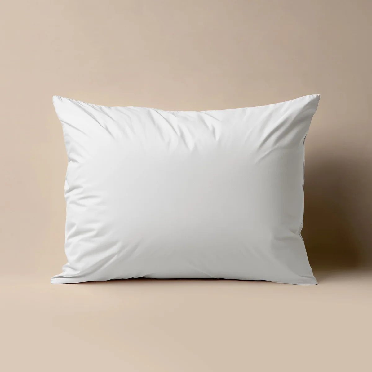 Zelesta Deluxe Duo Taies d'Oreiller Coton Percale - Set de 2 - Soie & Crème de Noix de Coco - Image 2