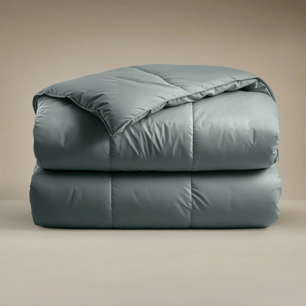 Zelesta Deluxe Unie Couette Satin de Coton - Pur Vert - Image 4