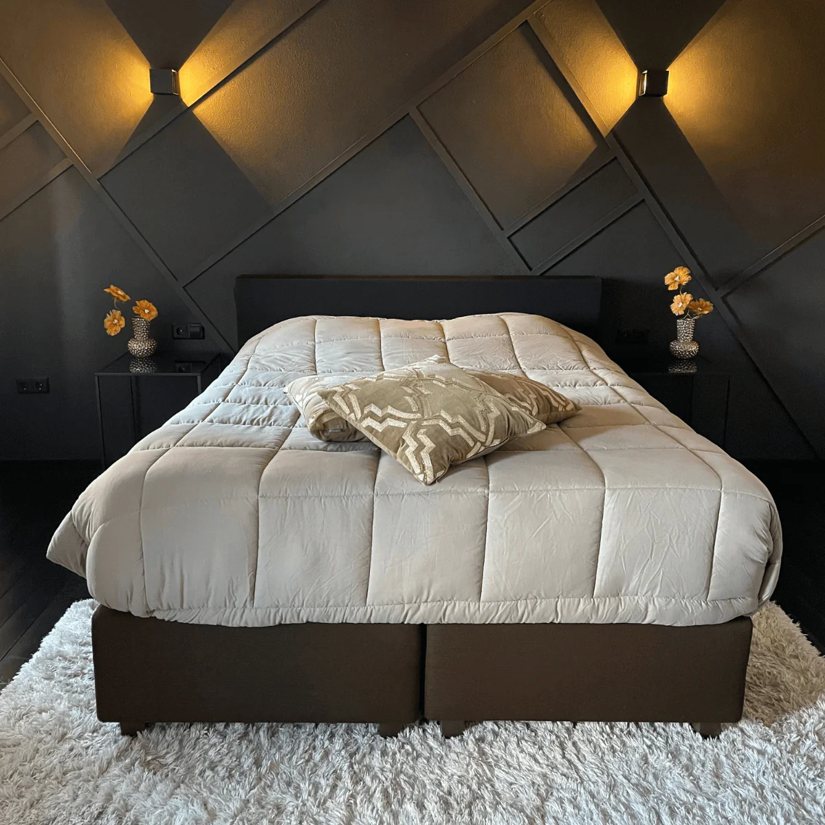 Zelesta Everyday Duo Couette Été - Taupe & Lin - Image 8