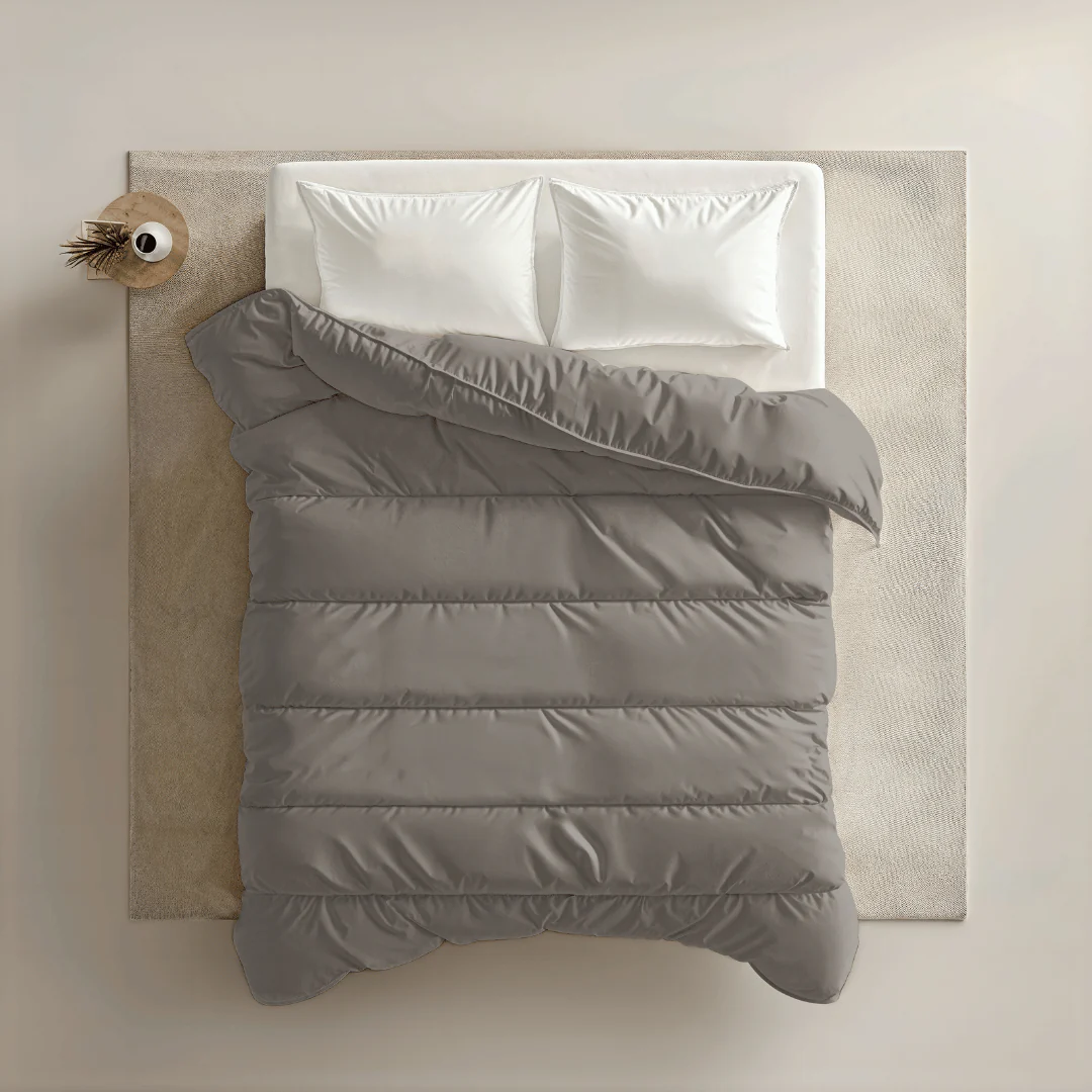 Zelesta Everyday Unie Couette - Gris Perle - Image 3