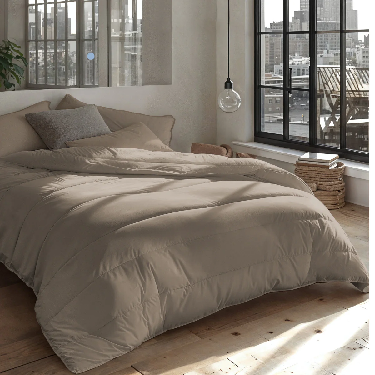 Zelesta Everyday Unie Couette - Brun Doux - Image 2