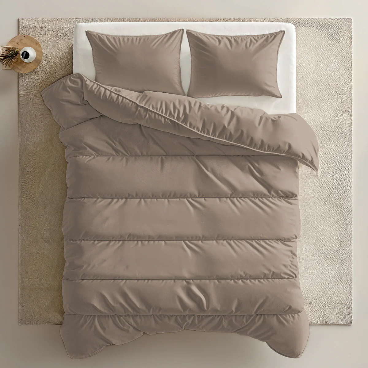 Zelesta Everyday Unie Couette - Brun Doux - Image 3