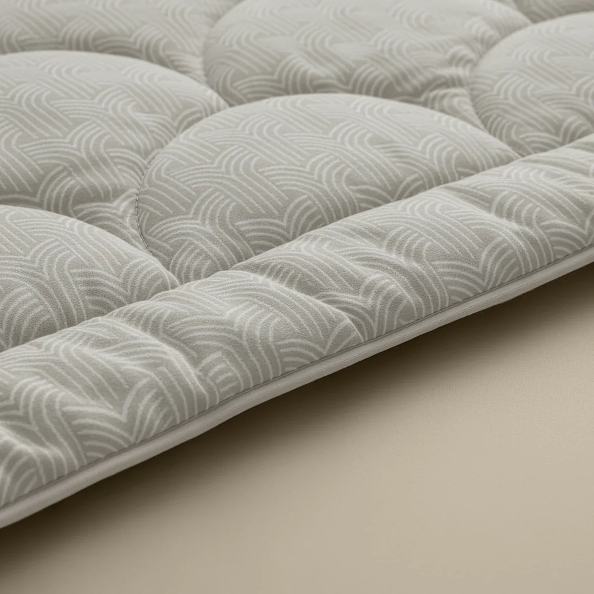 Zelesta Spécial Flanelle Couette - Taupe & Gris - Image 4