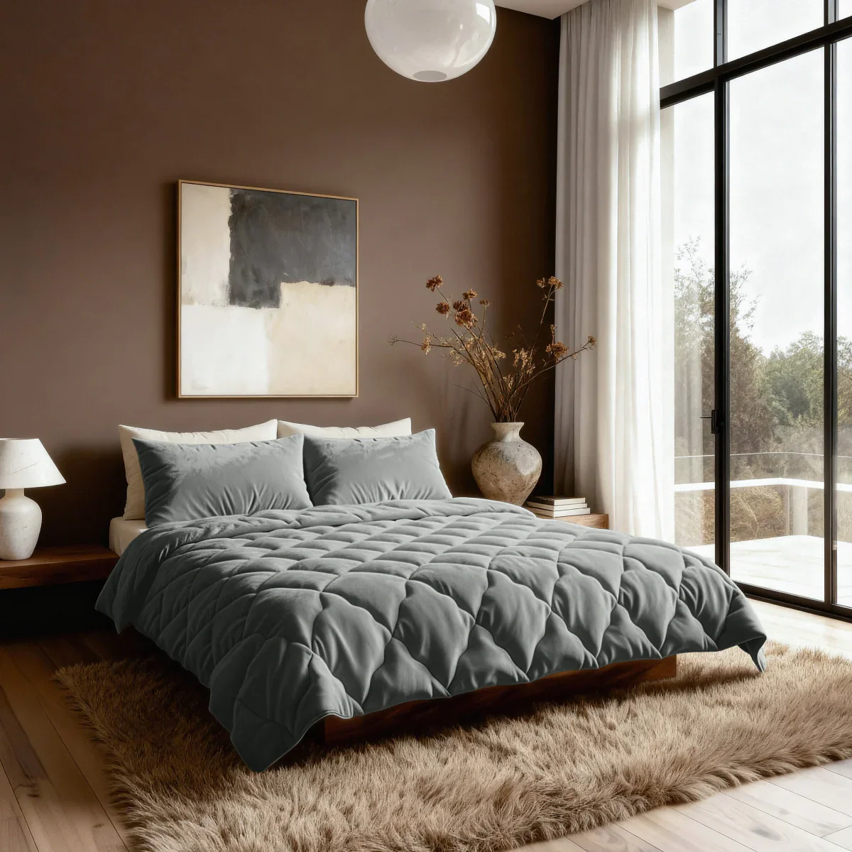 Zelesta Flanelle Unie - Kaki - Image 3
