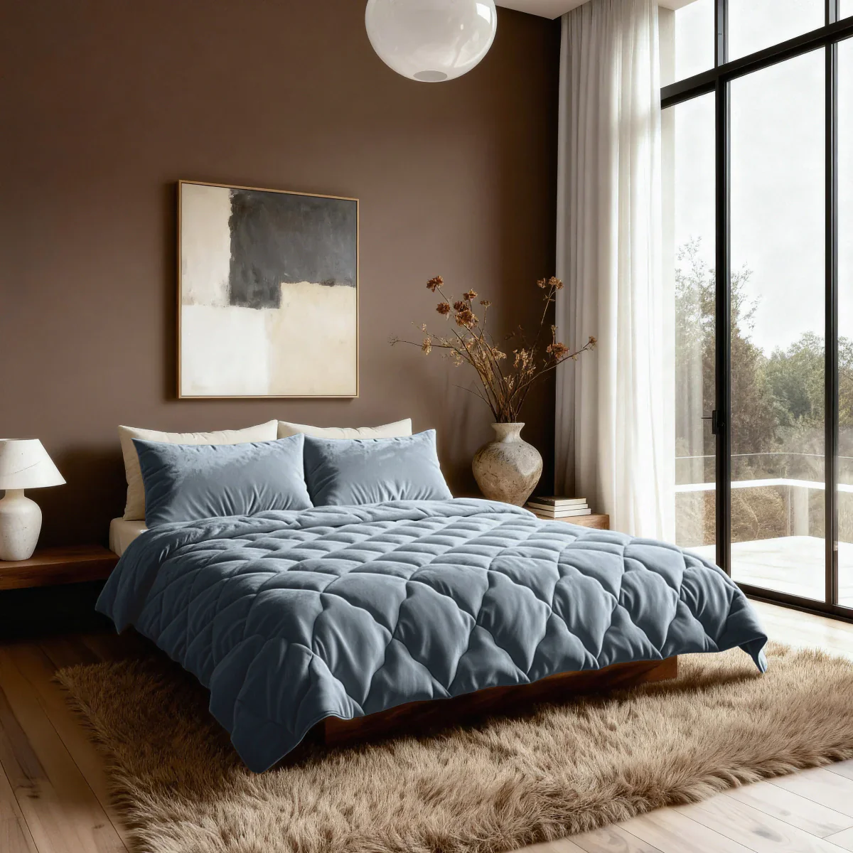 Zelesta Flanelle Unie - Mirage Bleu - Image 3