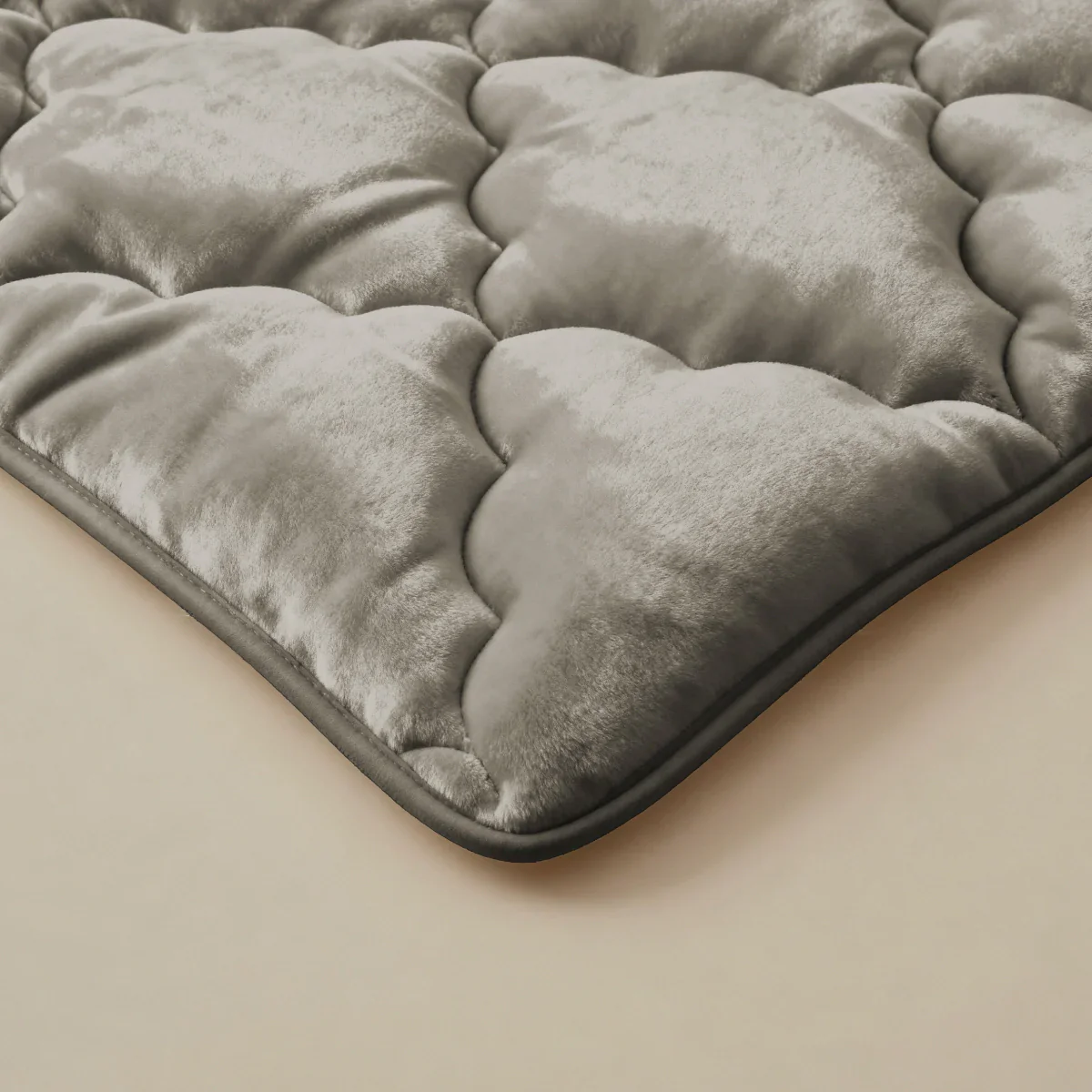 Zelesta Flanelle Unie - Taupe - Image 5