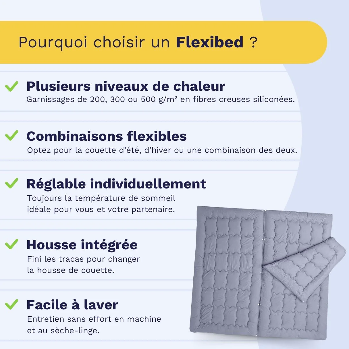 Zelesta Flexibed - Gris - Image 3