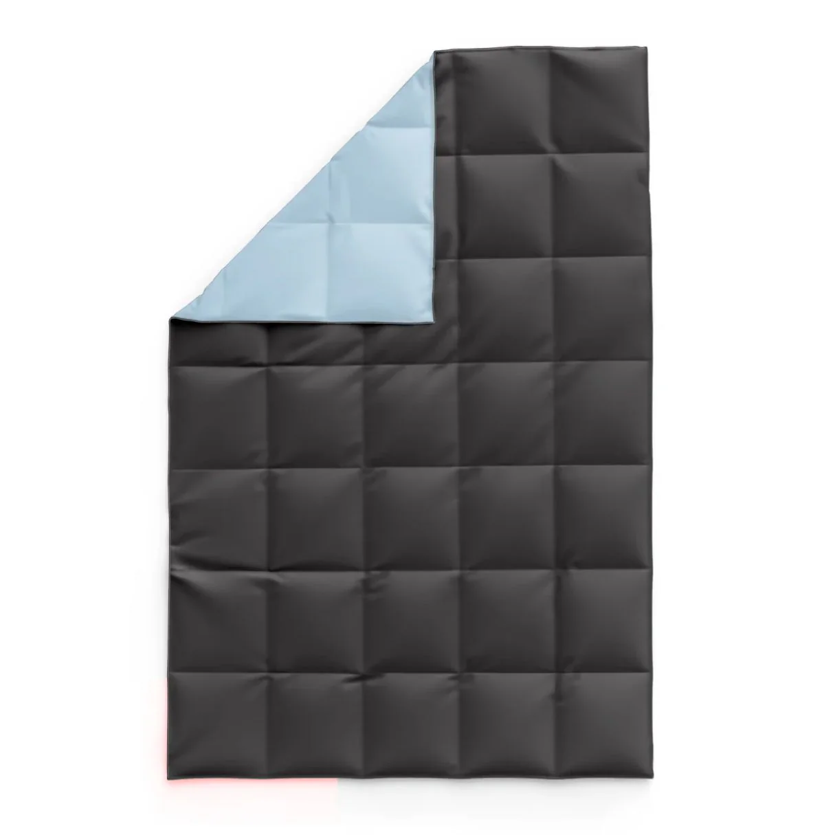 Zelesta Percale Cottonbed Coton - Bleu Ciel & Noir - Image 3