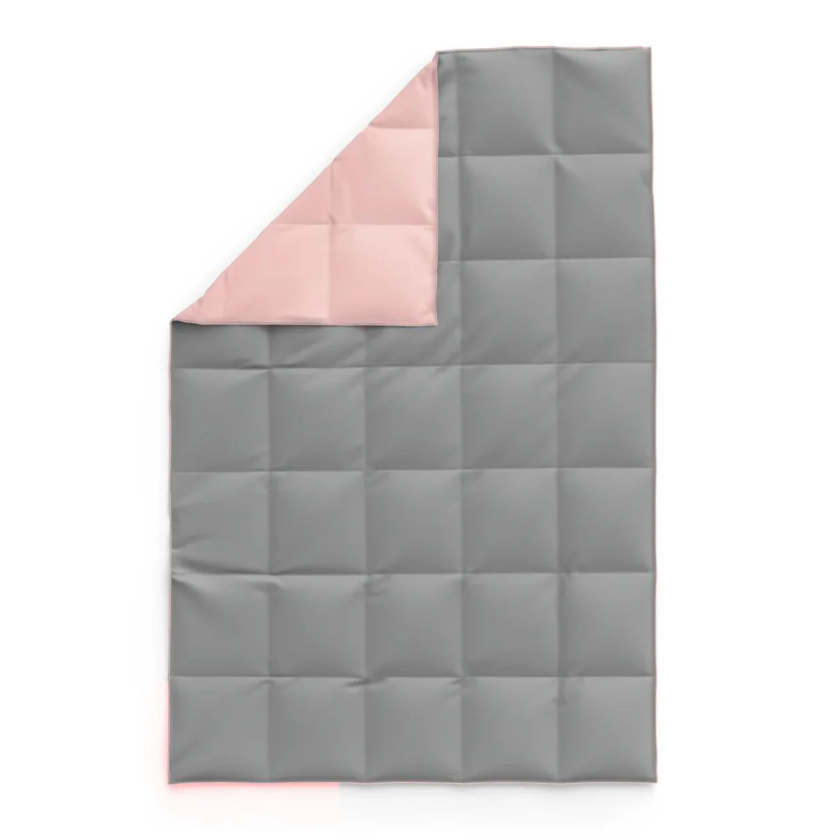 Zelesta Percale Cottonbed Coton - Rose & Gris - Image 3
