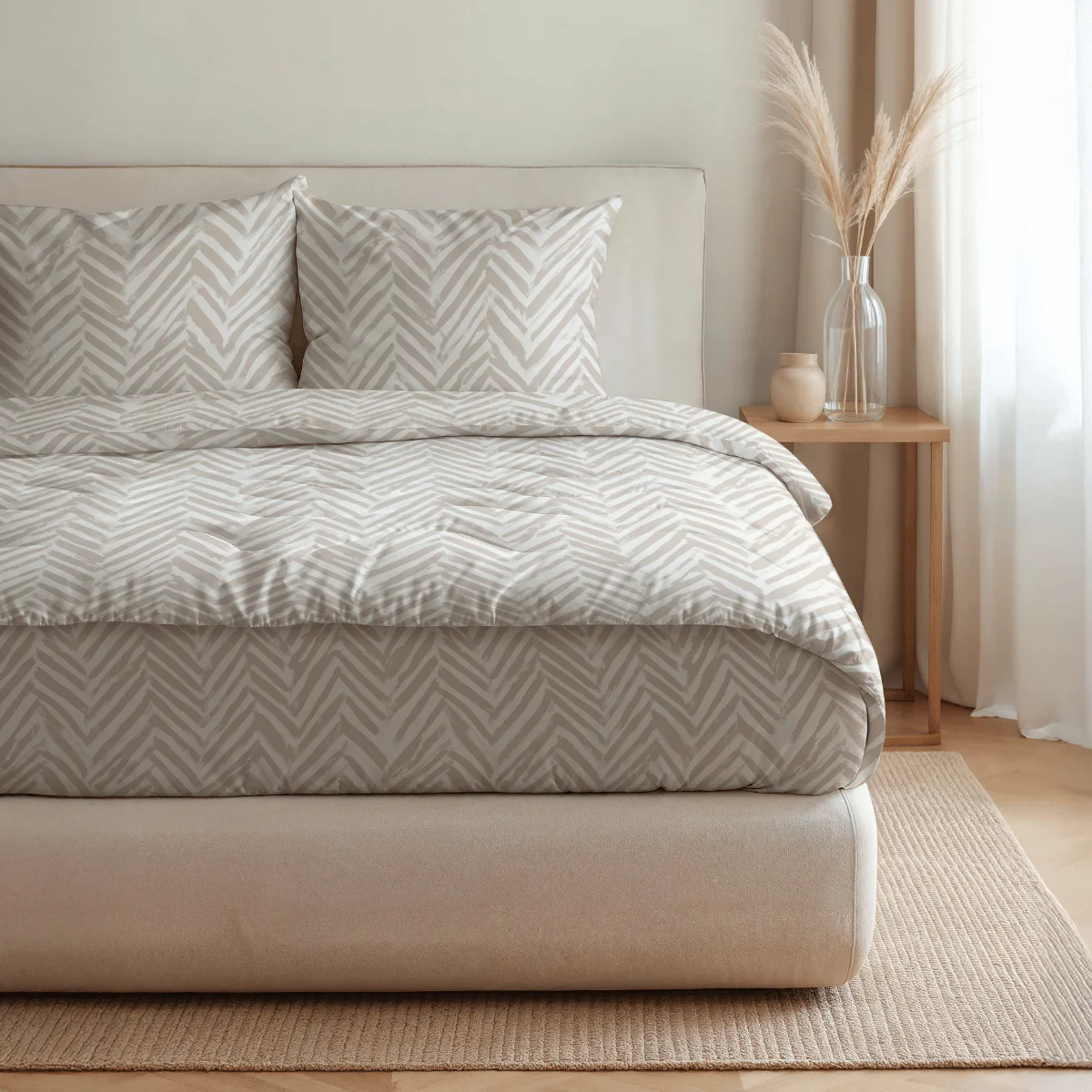 Zelesta Pure Design Couette Coton - Crème Naturelle - Image 3