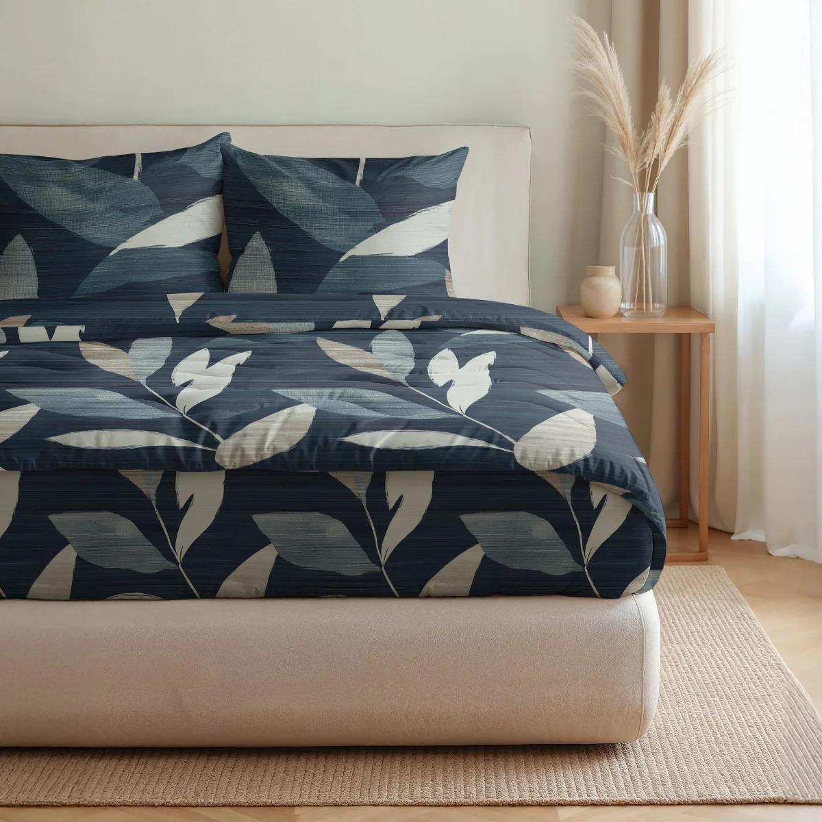 Zelesta Pure Design Couette Coton - Feuillage Sombre - Image 3
