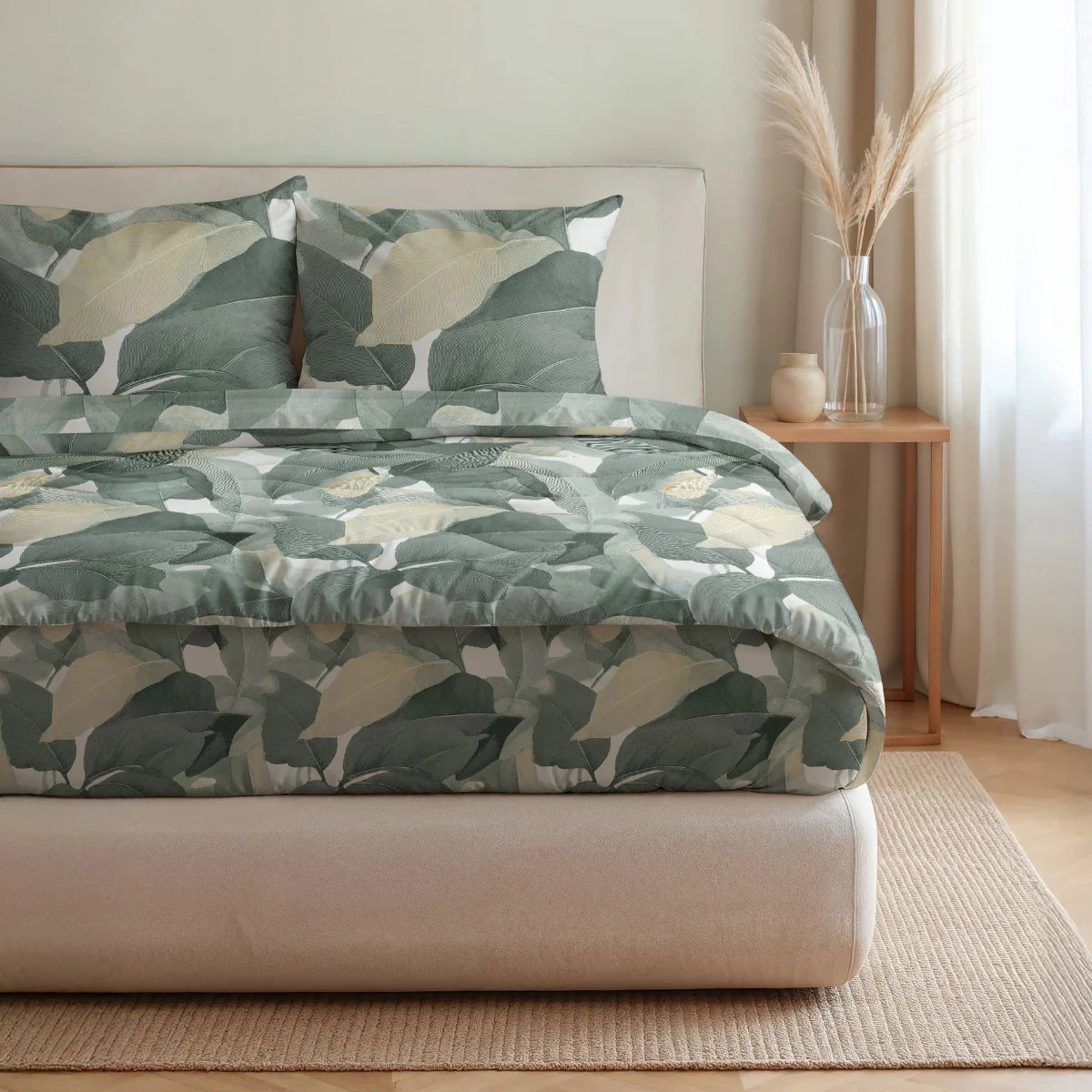 Zelesta Pure Design Couette Coton - Forêt Verte - Image 3