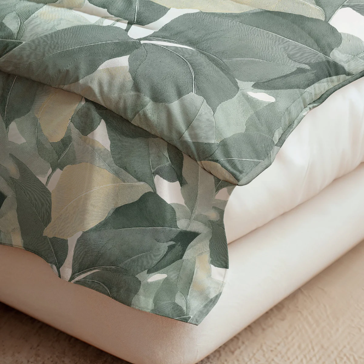 Zelesta Pure Design Couette Coton - Forêt Verte - Image 8