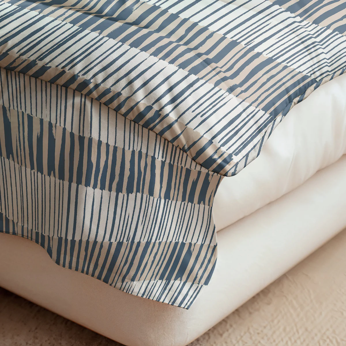 Zelesta Pure Design Couette Coton - Motif Damier - Image 8