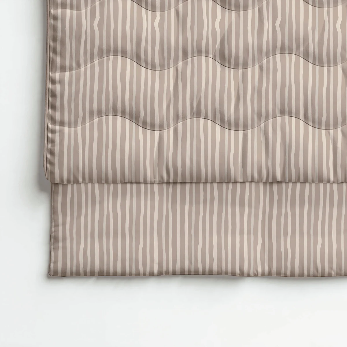 Zelesta Pure Design Couette Coton - Rayures Marrons - Image 10