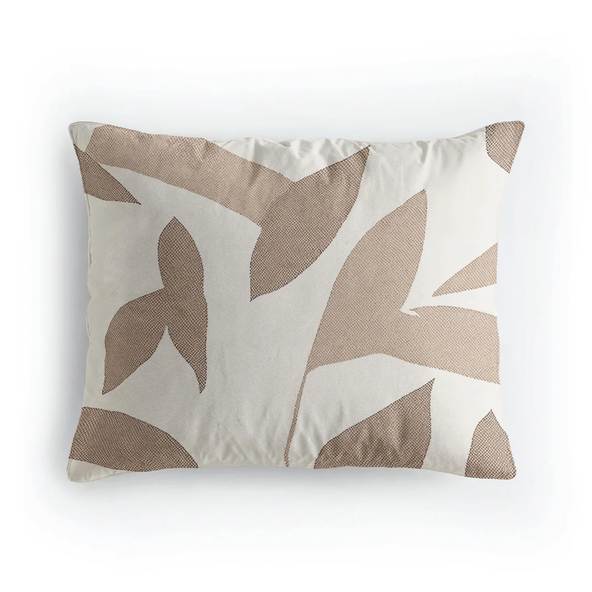 Zelesta Pure Design Taies d'Oreiller Coton - Set de 2 - Beige d'Automne