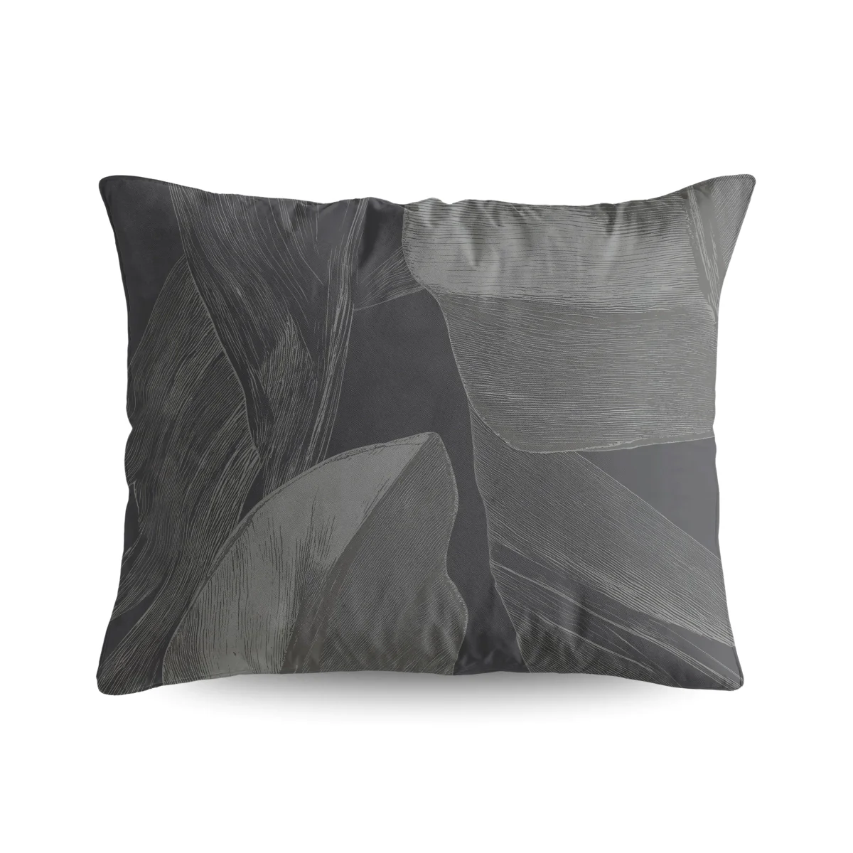 Zelesta Pure Design Taies d'Oreiller Coton - Set de 2 - Cygne Noir