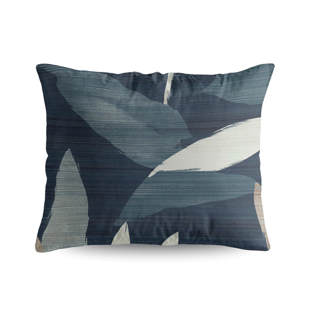 Zelesta Pure Design Taies d'Oreiller Coton - Set de 2 - Feuillage Sombre