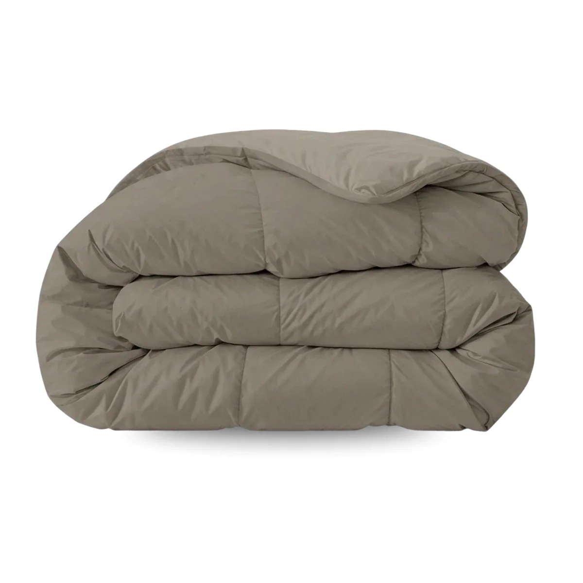 Zelesta Pure Unie Couette Coton - Gris Anthracite