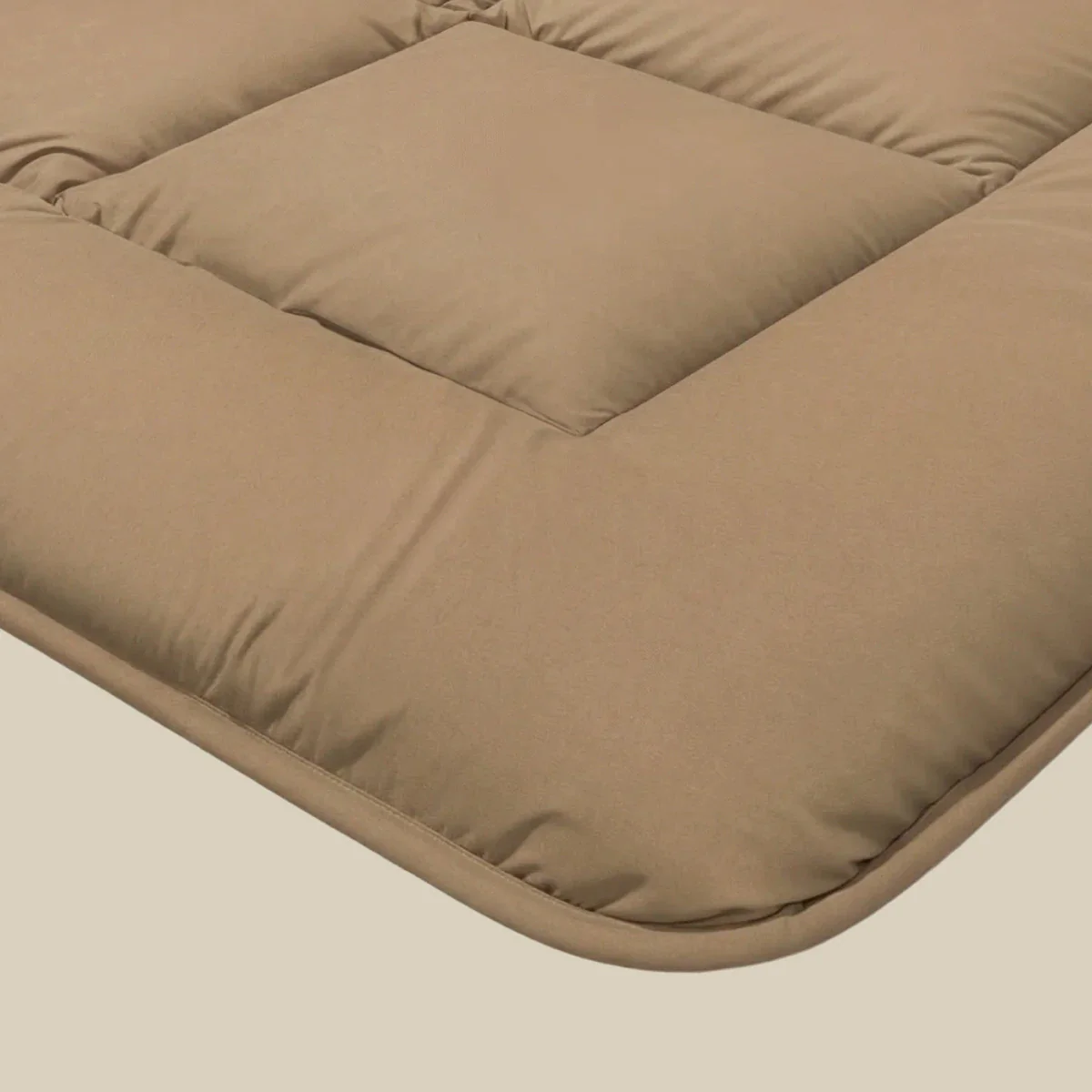 Zelesta Pure Unie Couette Coton - Brun Cacao - Image 6