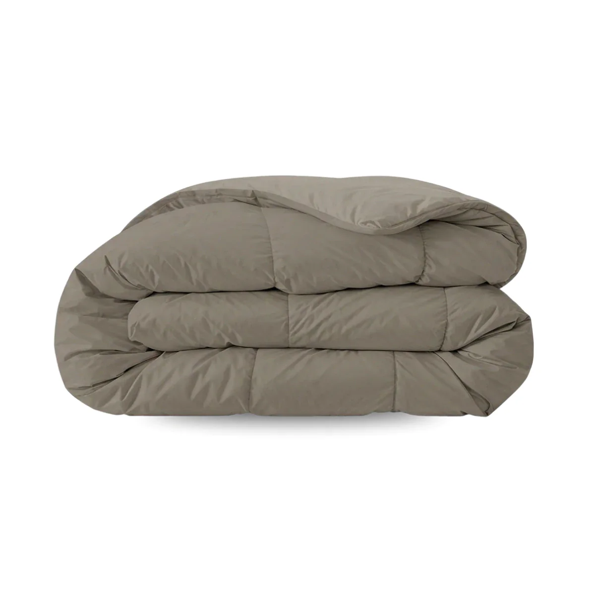 Zelesta Pure Unie Couette Été Coton - Gris Anthracite