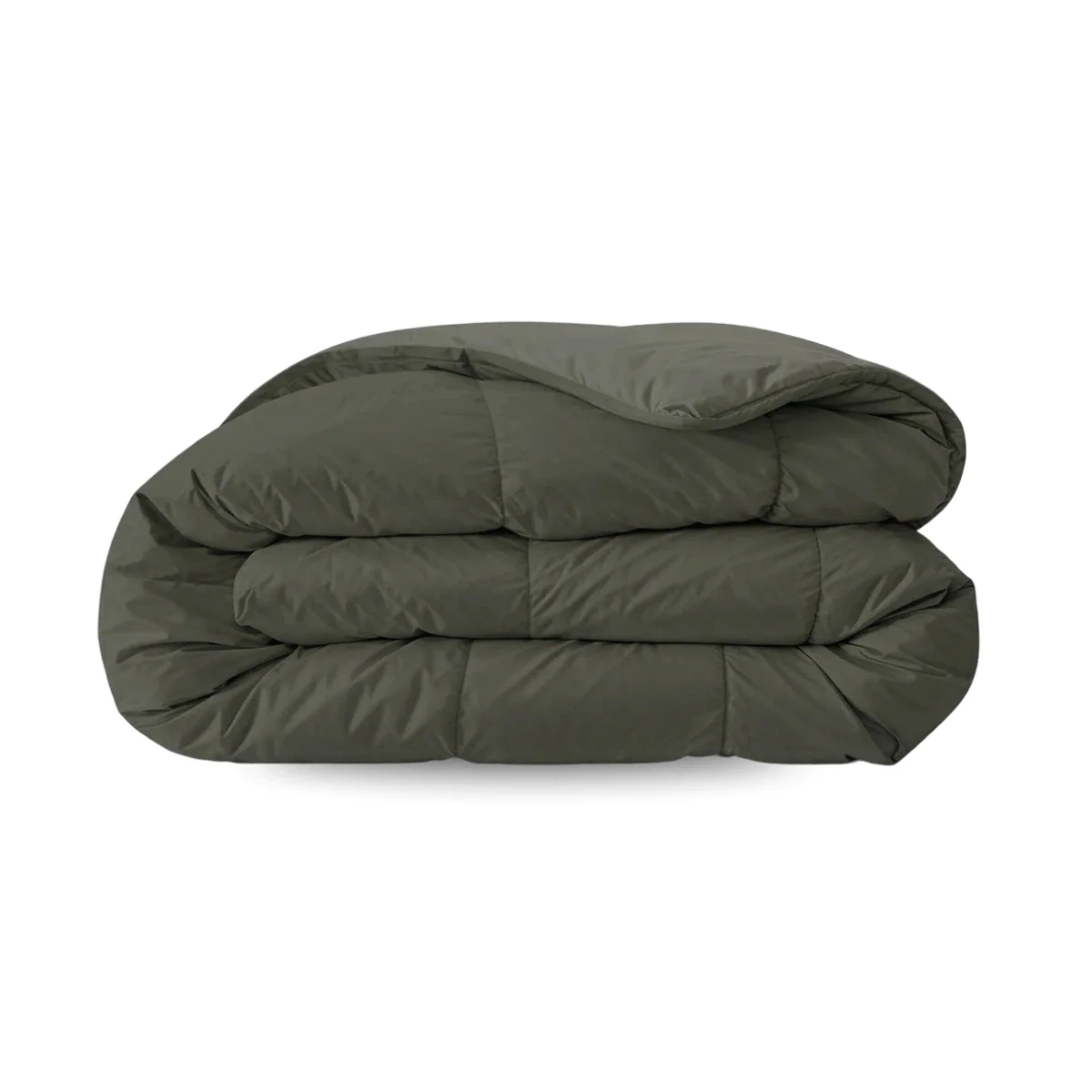 Zelesta Pure Unie Couette Été Coton - Noir Olive